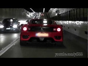 Ferrari 360 Modena - Capristo Stage 3 tunnel blast !