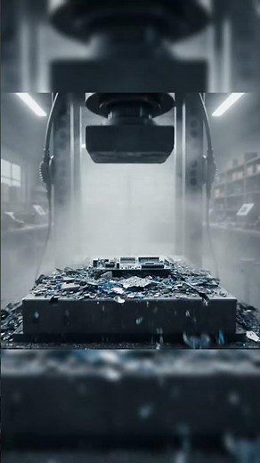 Arduino Crushed By Hydraulic Press–The Last Signal ⚡🤖