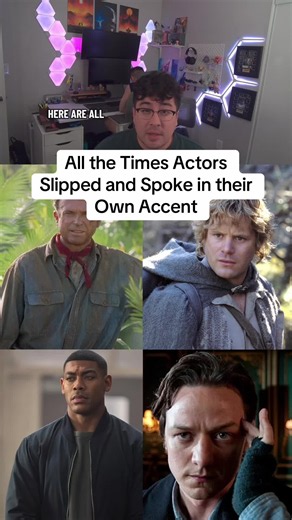 All the Times Actors Slipped and Spoke in their Own Accent #lanterns #aaronpierre #jamesmcavoy #samneil #accents