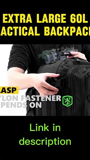 Extra Large 60L Tactical Backpack
