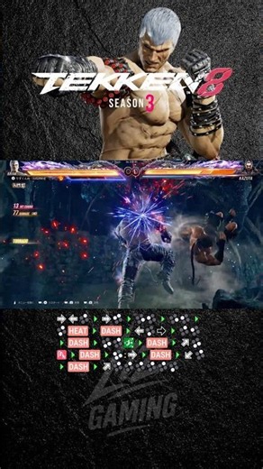 【 TEKKEN8 SEASON3 】 Bryan Fury combo #tekken8 #鉄拳8 #コンボ #ブライアン・フューリー #Lizgaming