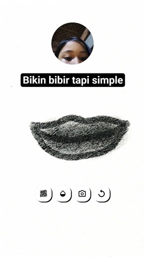 Bikin bibir tapi simple