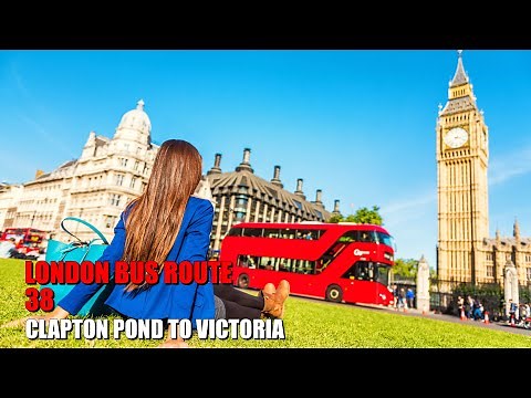 London Bus Ride - Route 38 Full Journey From Clapton Pond To Victoria