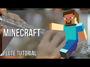SUPER EASY: How to play Minecraft by C418 on Flute (Tutorial)