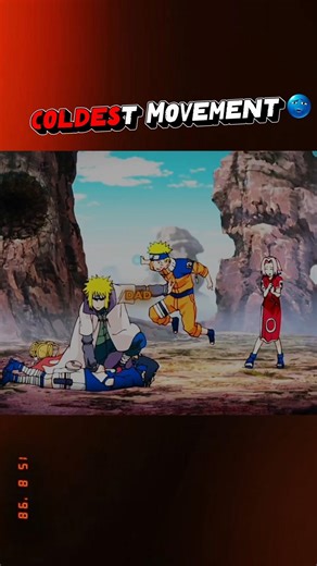 Naruto vs Sasuke Fight 🔥 Minato Entry Saves Naruto 😳 #shorts #anime