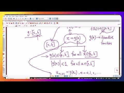 Lec 16/Roots of Equations/Fixed Point Iteration Method/Example
