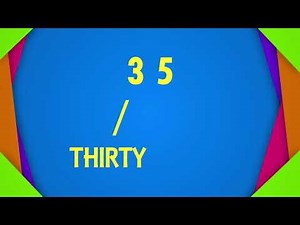 Name Spelling of Number 35