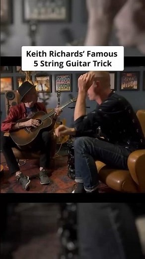 Keith Richards Explains His Famous 5 String Guitar Trick