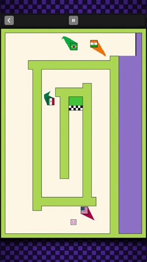 SQUARE RACE 🟦🟩🟨🟥 #square #squarerace #squaregame #games