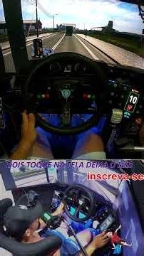 SIMULAÇÃO REAL #ets2 #eurotrucksimulator2 #cockpit #satisfyingvideo #gaming #shorts #shortvideo