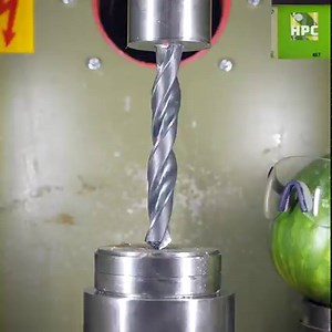 5.3M views · 4.5K reactions | How Dangerous Are Exploding Drill Bits?! | Hydraulic press channel | Facebook