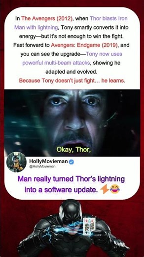 #trend This Detail Proves Tony Stark Is A Genius #mcu #theavengers #endgame
