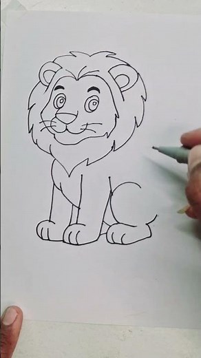 I Tried To Draw A Lion Using Only Snapchat