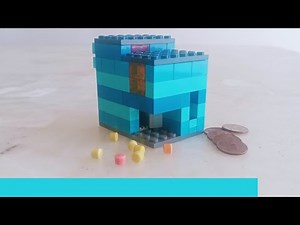 Lego MOC Vending Machine 🍬 (No technic pieces needed)