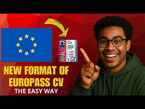 Europass CV 2026 - How to Save & Download Your CV as a PDF (Step-by-Step Guide)