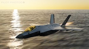 Watch the chrome covered fighter that’s redefining stealth and style