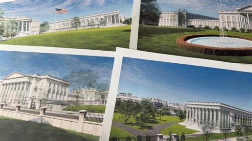 Federal judge temporarily blocks construction of Trump's White House ballroom