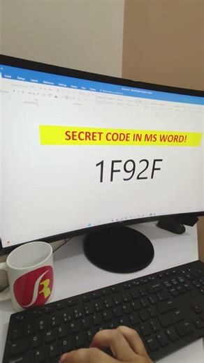MS Word Secret Code 🤯 | Insert Emoji in 1 Second!