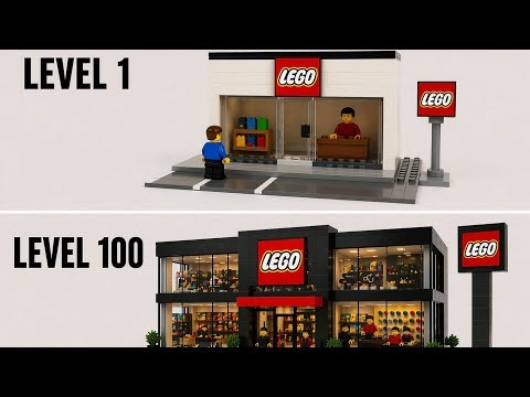 Level 1 to level 100 lego dealership...