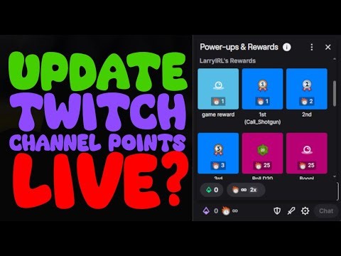 Change Channel Points Based on the Active Scene || Learn with Larry