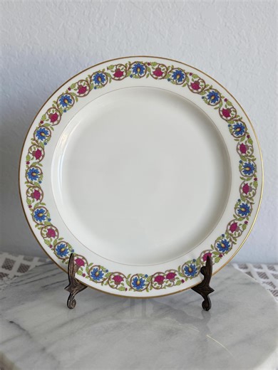 Limoges Serving Plate | Antique French Porcelain Platter, Decorative Charger Plate - Etsy