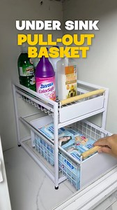 Isa sa mga BEST home organizers na nahanap ko online ✨ #homeorganization #kitchenorganization #pulloutbasket #marlonclor #fbreelsfypシ゚viralシ | Marlon Clor