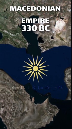 RISE of the Macedonian empire🔥 |#map #geography #shorts #edit