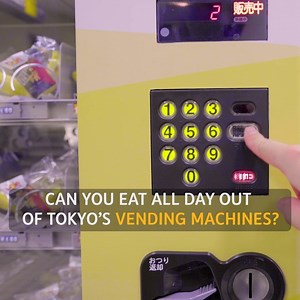 Think you know the limits of a vending machine? Think again! 😯 Watch on to see if you can eat all day out of Tokyo's zany vending machines.. Find out all the details here: http://bit.ly/2F1qooo | Jetstar Australia