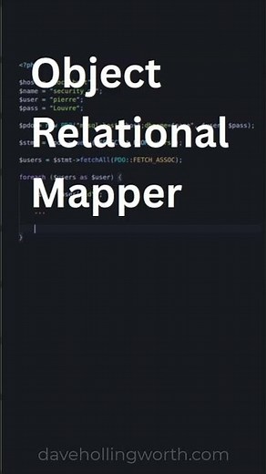 The ORM in a PHP Framework #php #framework #laravel #symfony