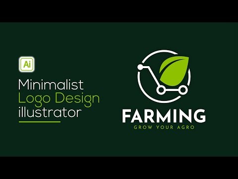 How to Design a Creative Minimalist Agro Logo in Adobe Illustrator