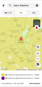 Jio 5G Network Coverage Map