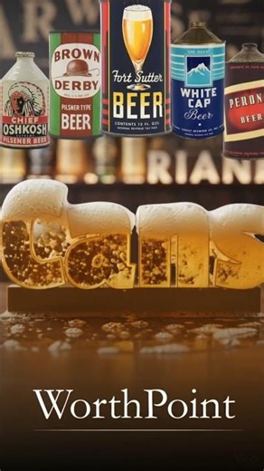 Rare Beer Can Grails! 🍺💰 $60,000+ Finds? #short