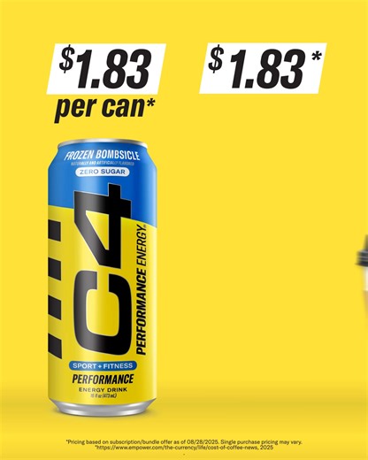 Power through the everyday by saving big on explosive energy — your new favorite flavor awaits. | C4 Energy