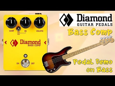Diamond Bass Comp Pedal Demo for Bass - Want 2 Check