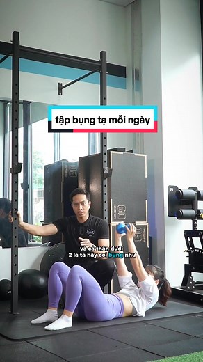 tập bụng với tạ mỗi ngày có thực sự hiệu quả #gymnu #tapbunggiammo #giammobung #tapbungduoi