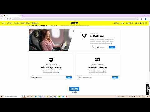 How to Check in for a Flight on Spirit Airlines Online