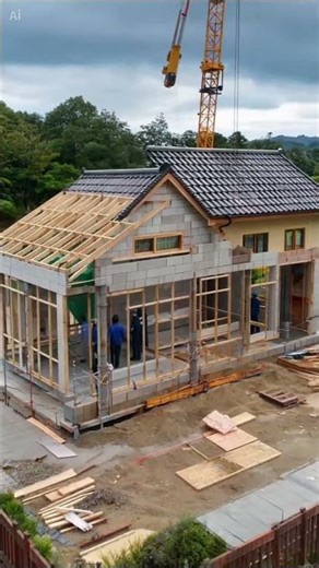 Japanese House Built From Scratch 😱 | Construction Timelapse