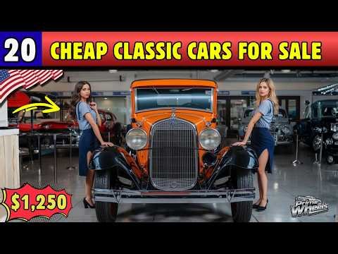 20 Cheap Classic Cars For Sale by Owner today
