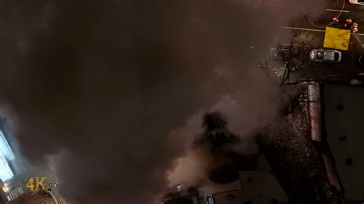 Montreal, Canada Dec 3 '25 - Night Flight Above Haze Wrapped Highrises - 12-29-2025 35