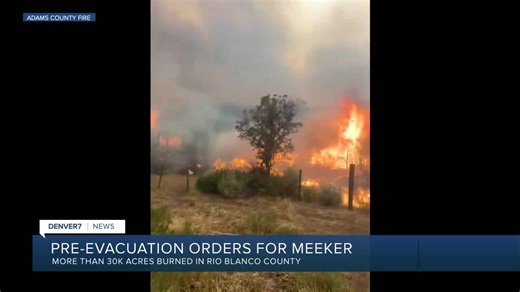 Colorado wildfires: Meeker placed under pre-evacuation notice as Lee Fire grows