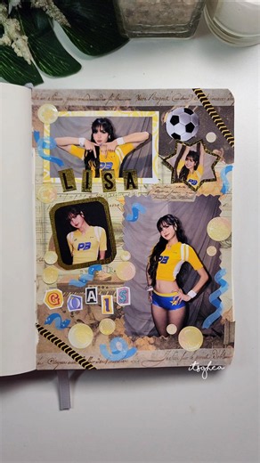 Scrapbooking | LISA 'Goals' | Journaling #scrapbooking #lisa