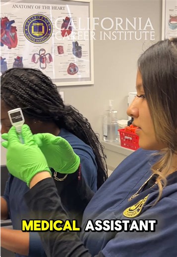 Today we’re proud to spotlight one of our Medical Assistant students! From hands-on training to real-world skills, our Medical Assistant program is designed to prepare students for the fast-paced, meaningful work they’ll do every day in clinical settings. We’re grateful to walk alongside students like this as they build confidence, grow their skills, and take steps toward a future rooted in care, service, and impact. Supporting the next generation of healthcare professionals is at the heart of w