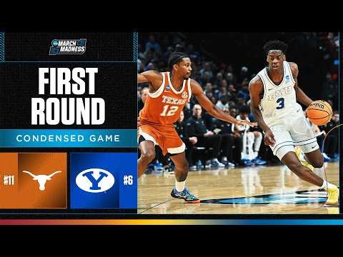 Texas vs. BYU - First round NCAA tournament extended highlights