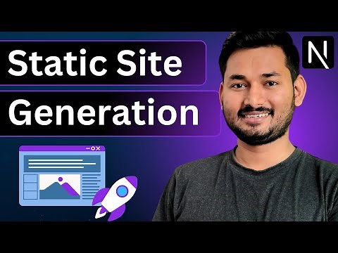 Static Site Generation in Next.js | SSG | Next.js Complete Course | S3 Ep.3