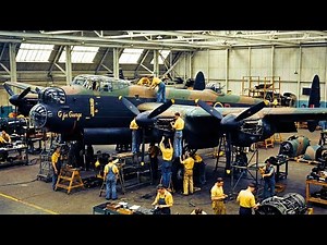 Inside the Lancaster bomber factory, famed for its ability to carry out critical night missions