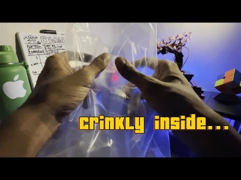 Spine tingling crinkles 🥴 ASMR| Plastic bag (NO TALKING)