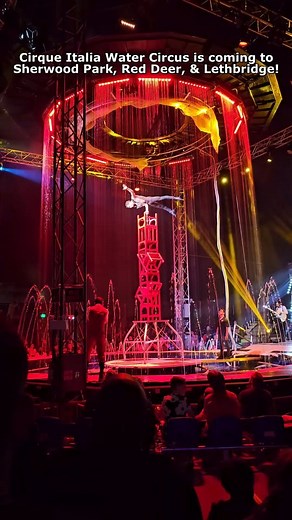 Lincoln Ho | Yegventures | Cirque Italia Water Circus, the first travelling water circus in North America, is coming to Sherwood Park (Sept 12-15), Red Deer (Sept... | Instagram