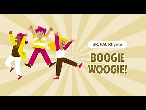 Sr. KG Animated Rhyme| Boogie woogie! | Macmillan Education India