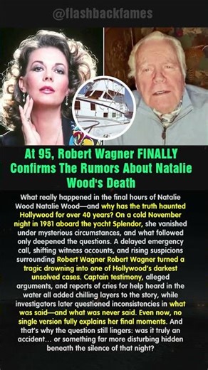 At 95, Robert Wagner FINALLY Confirms The Rumors About Natalie Wood's Death #shorts
