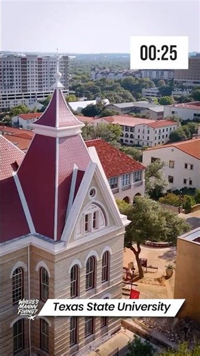 Where’s Manny Flying? | Episode 1: Texas State University | San Marcos From Above (DJI Air 3)